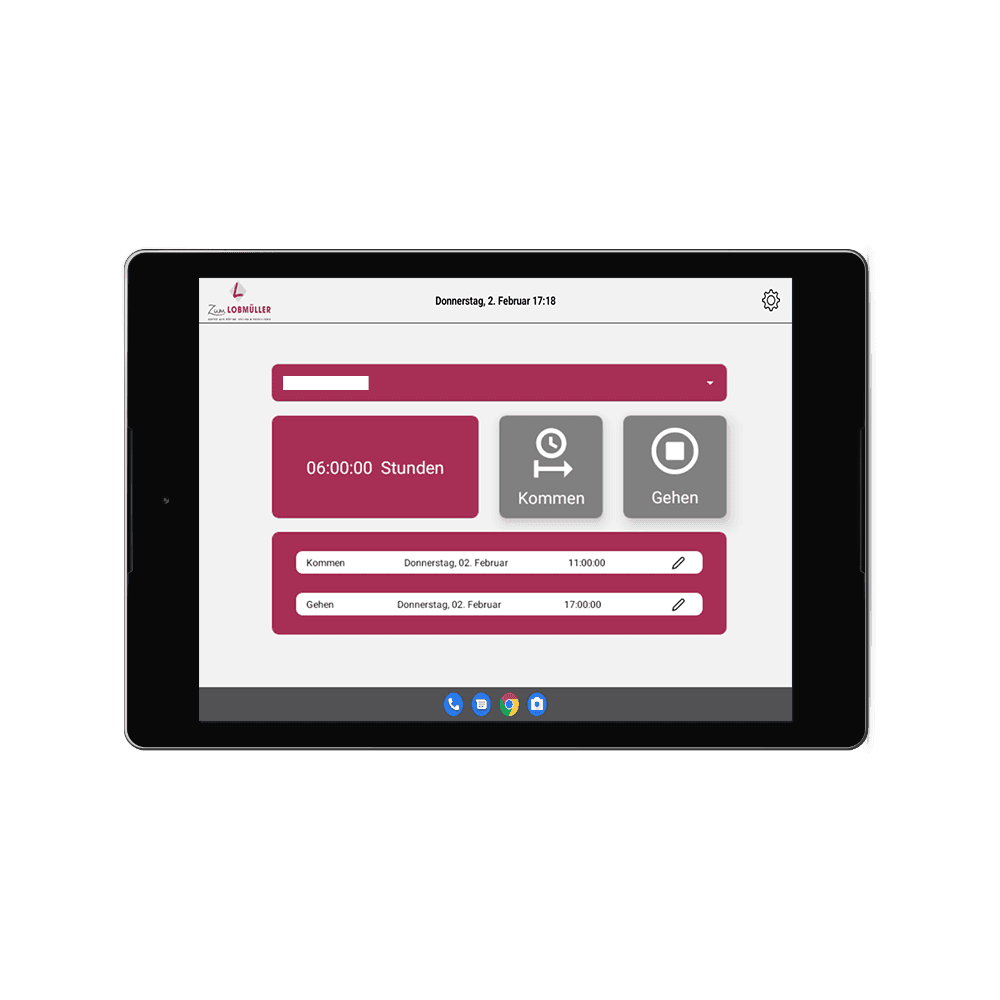 App Projekt: Zum Lobmüller