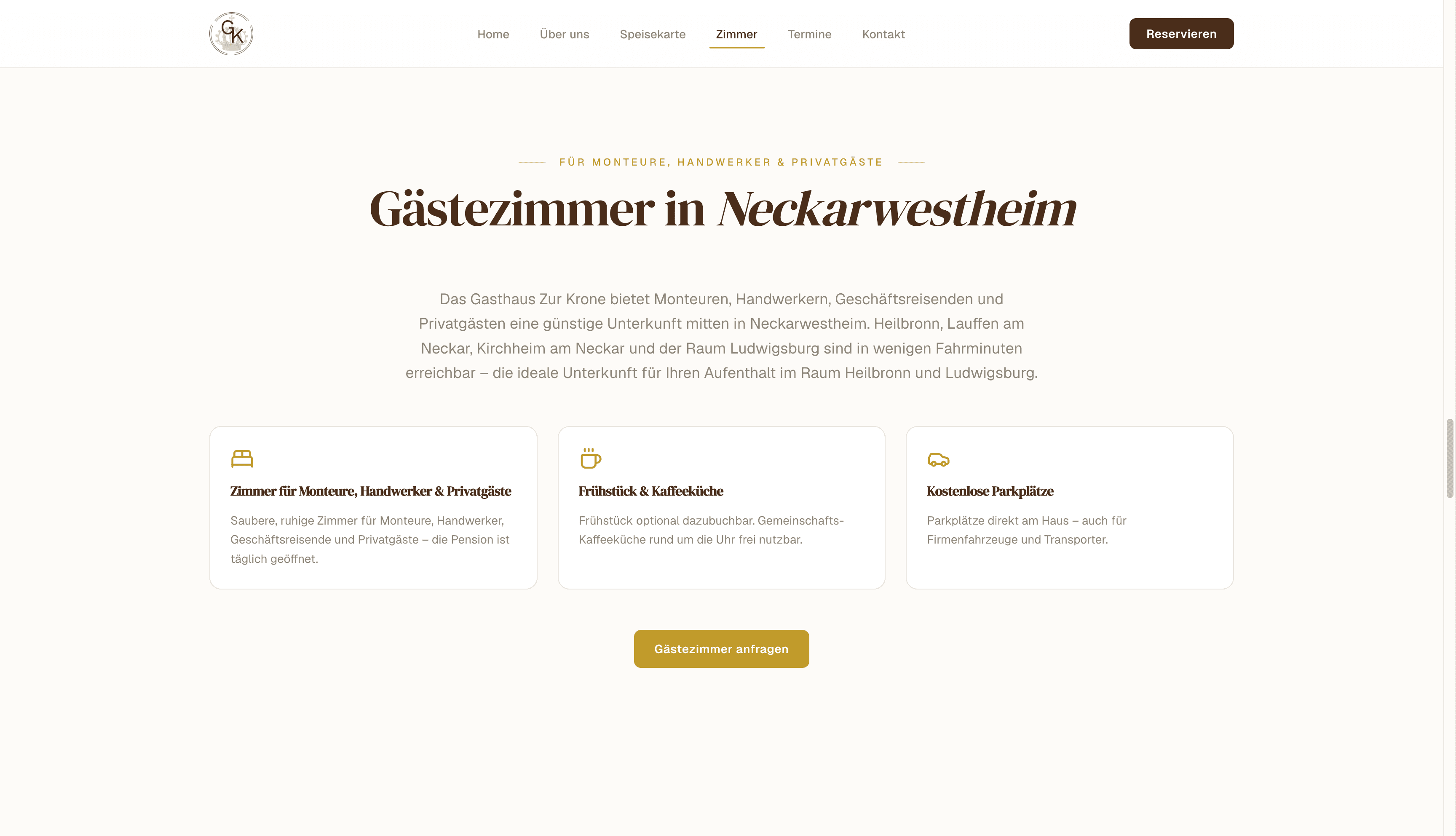 Gasthaus Zur Krone – Einblick 1
