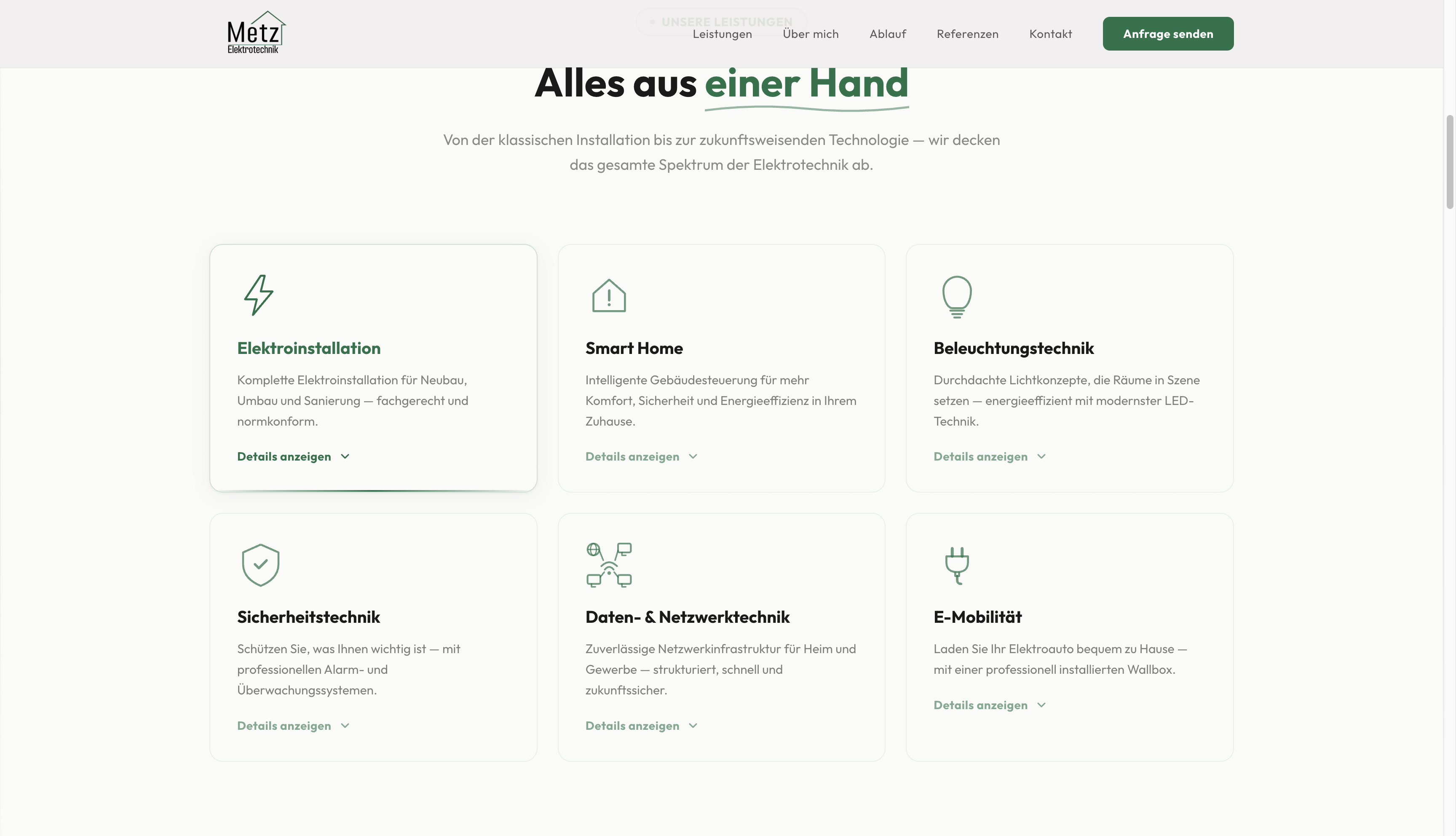Metz Elektro – Einblick 2